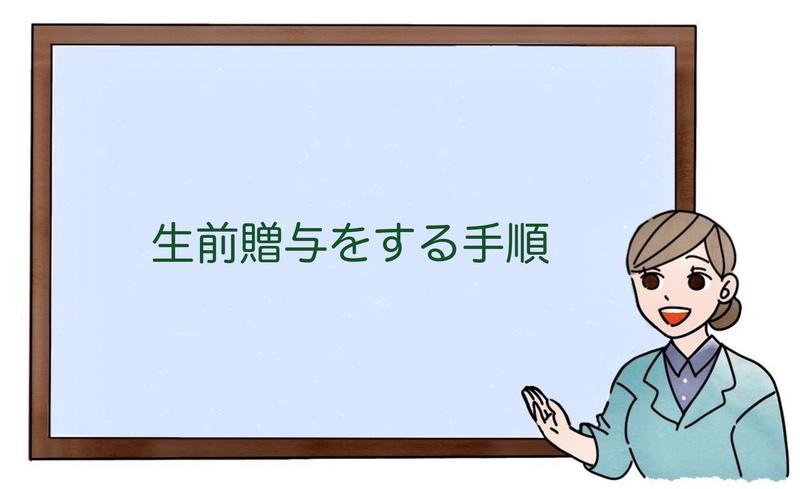生前贈与をする手順